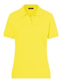 Polohemd Damen in Gelb